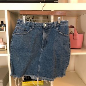 H&M denim skirt